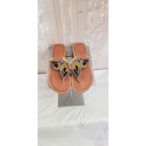 Flobabs Beaded Slippers    - Picture 3 of 6